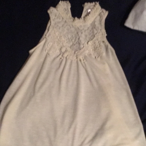 Cream Lacey top - Picture 2 of 3